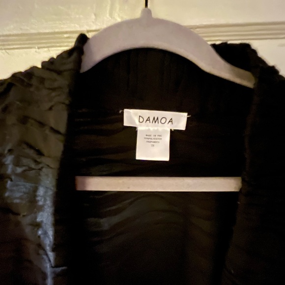 Plus size open front textured cardigan size 2X - Picture 6 of 7